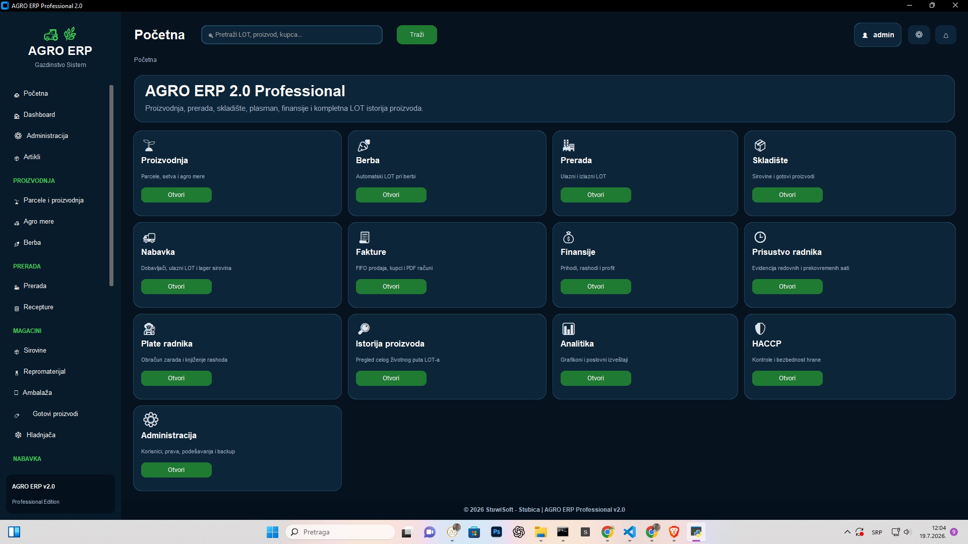 AGRO ERP Professional
